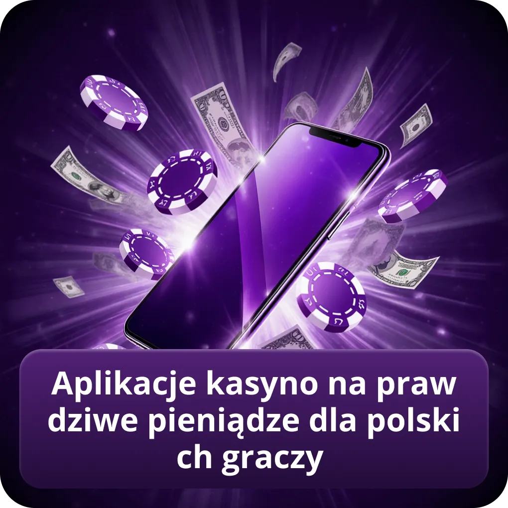 Aplikacje kasyno na prawdziwe pieniądze dla polskich graczy