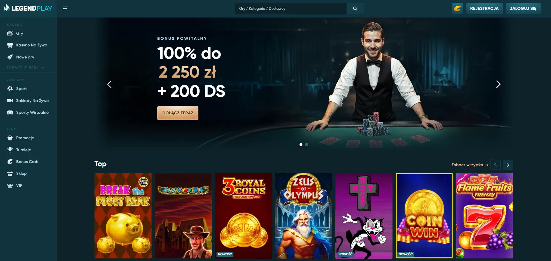 Najbardziej wypłacalne kasyno online — bonusy i warunki obrotu